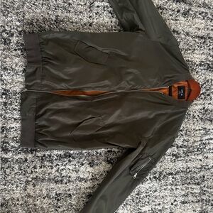 Men’s Bomber Jacket – Olive Green – Size M – Great Condition